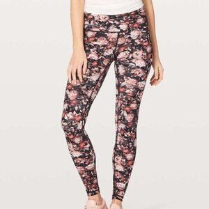 Lululemon Athletica Women's Wunder Under Hi-Rise Tight *Nulux in Peony Multi